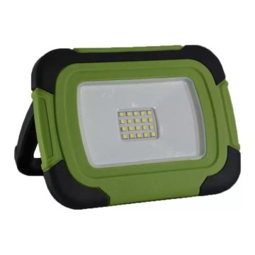 Proyector recargable LED SAMSUNG CHIP LED/10W/3,7V IP44 4000K 3600 mAh verde