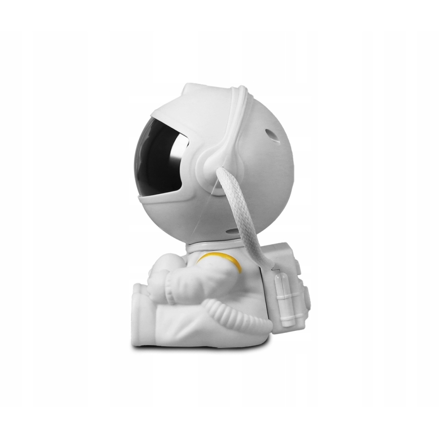 Proyector RGB LED LED/5W/5V astronauta + mando a distancia