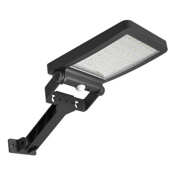 Proyector solar LED con sensor LED/5W/3,7V 4000K 1500 mAh IP54 negro