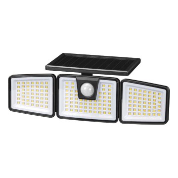 Proyector solar LED con sensor LED/6,5W/3,7V 1200 mAh IP44