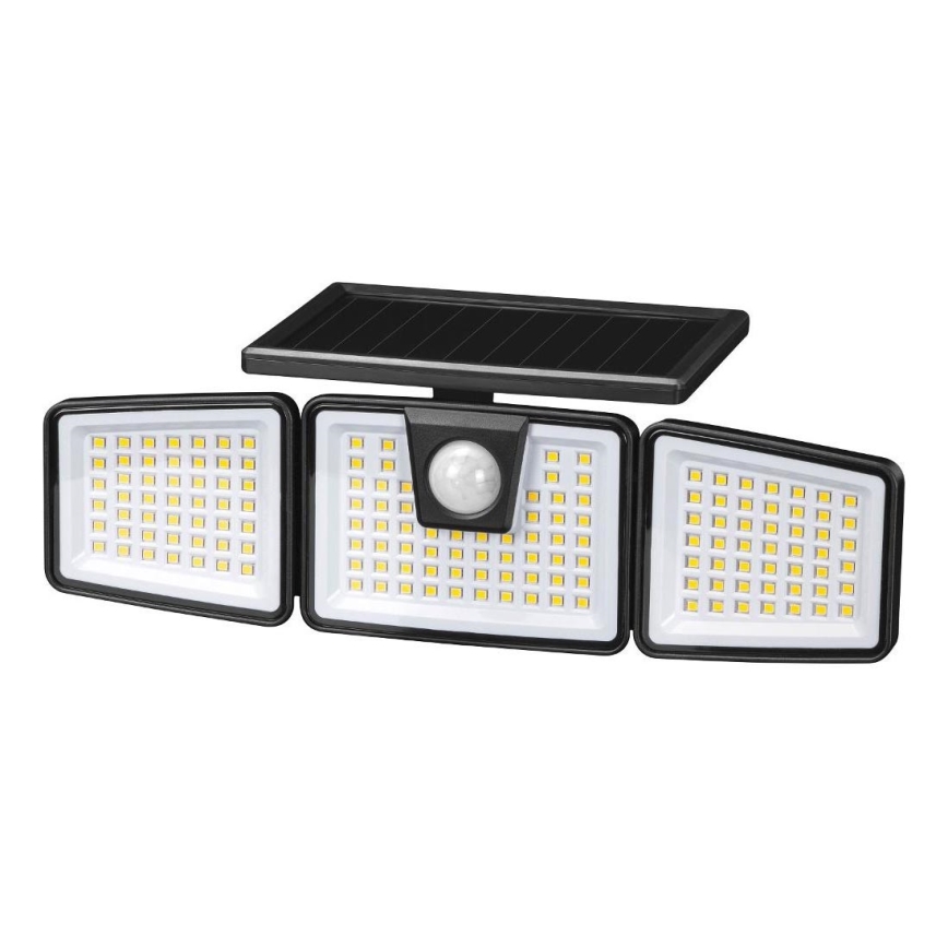 Proyector solar LED con sensor LED/6,5W/3,7V 1200 mAh IP44
