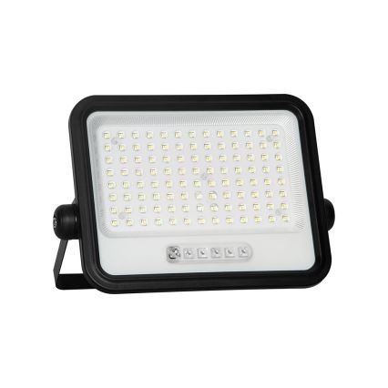 Proyector solar LED regulable LED/200W/3,2V 2000-8000K IP65 10000 mAh negro + mando a distancia