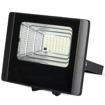 Proyector solar LED regulable LED/12W/3,2V 6000K IP65 5000 mAh + control remoto