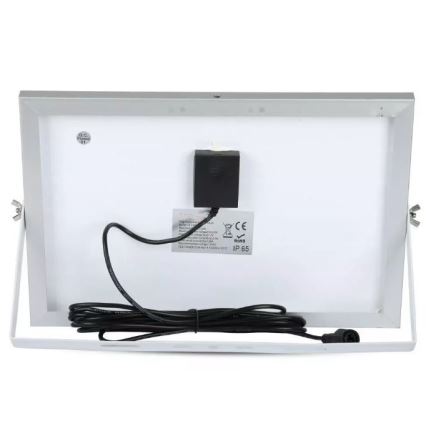 Proyector solar LED regulable LED/12W/3,2V 6000K IP65 5000 mAh + control remoto