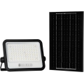 Proyector solar LED regulable LED/200W/3,2V 2000-8000K IP65 10000 mAh negro + mando a distancia