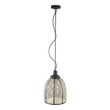 PTMD - Lámpara colgante con cadena BAYU 1xE27/40W/230V Ø 29 cm
