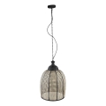 PTMD - Lámpara colgante con cadena BAYU 1xE27/40W/230V, Ø 37 cm