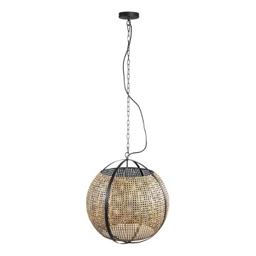 PTMD - Lámpara colgante con cadena BAYU 1xE27/40W/230V Ø 50 cm