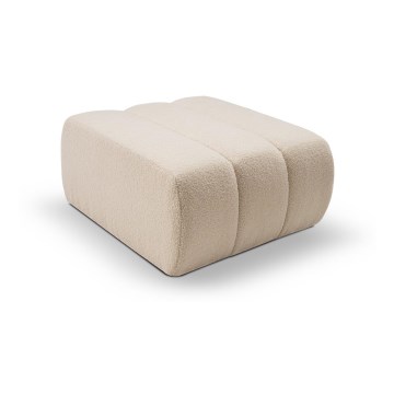 Puf DESIO 82x75 cm beige