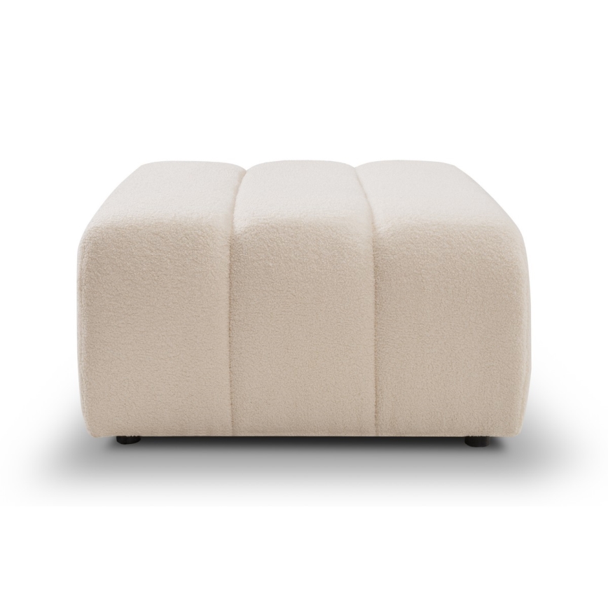 Puf DESIO 82x75 cm beige
