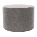 Puf RABO, diámetro 58 cm, gris