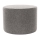 Puf RABO, diámetro 58 cm, gris