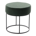 Puf RELO, diámetro 40 cm, verde
