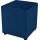 Puff SIX 40x40 cm azul oscuro