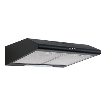Pyramis 65041701 - Campana extractora STANDARD HOOD 60 cm negra