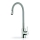 Pyramis 90938001 - Grifo de fregadero con caño flexible FLESSI gris