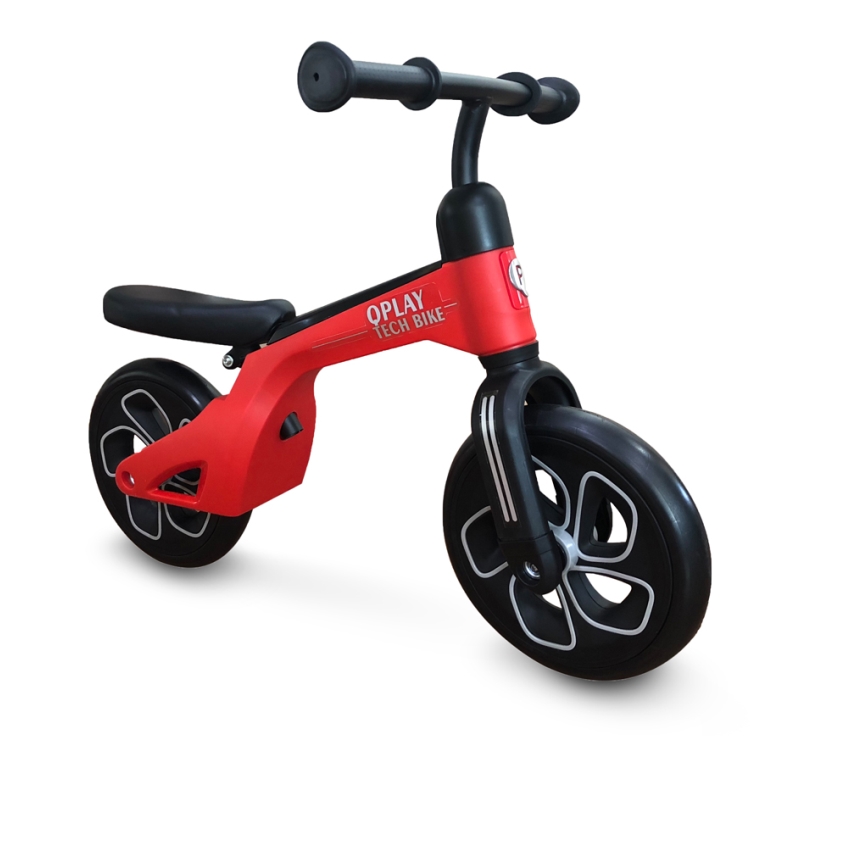 QPlay - Bicicleta sin pedales TECH roja