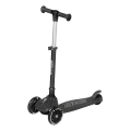 QPlay - Patinete infantil SPARKLING con ruedas LED, negro