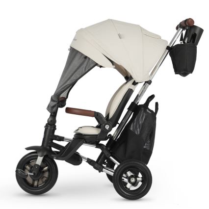 QPlay - Triciclo infantil 5 en 1 NOVA DELUXE beige