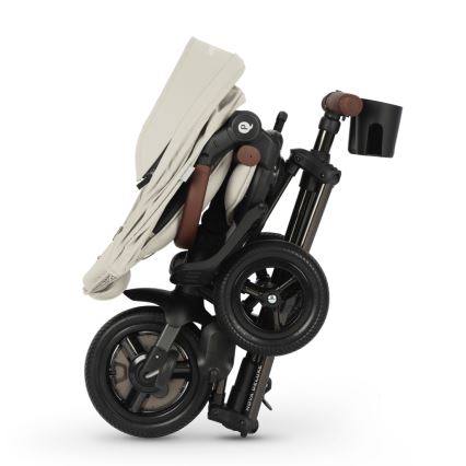 QPlay - Triciclo infantil 5 en 1 NOVA DELUXE beige