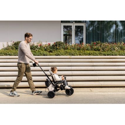 QPlay - Triciclo infantil 5 en 1 NOVA MAX beige