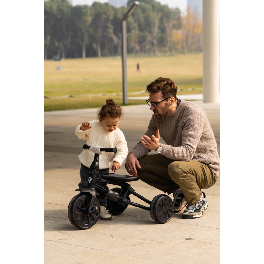 QPlay - Triciclo infantil 5 en 1 NOVA MAX beige
