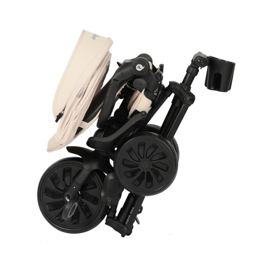 QPlay - Triciclo infantil 5 en 1 NOVA MAX beige