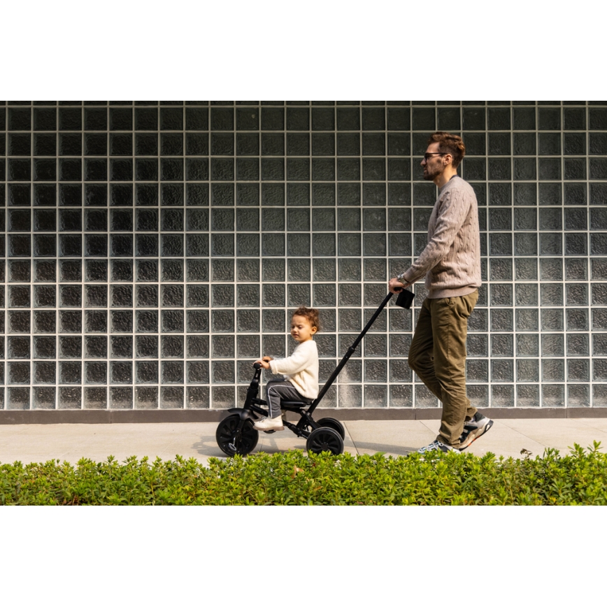 QPlay - Triciclo infantil 5 en 1 NOVA MAX negro