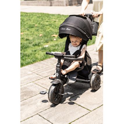 QPlay - Triciclo infantil 5 en 1 NOVA MAX negro