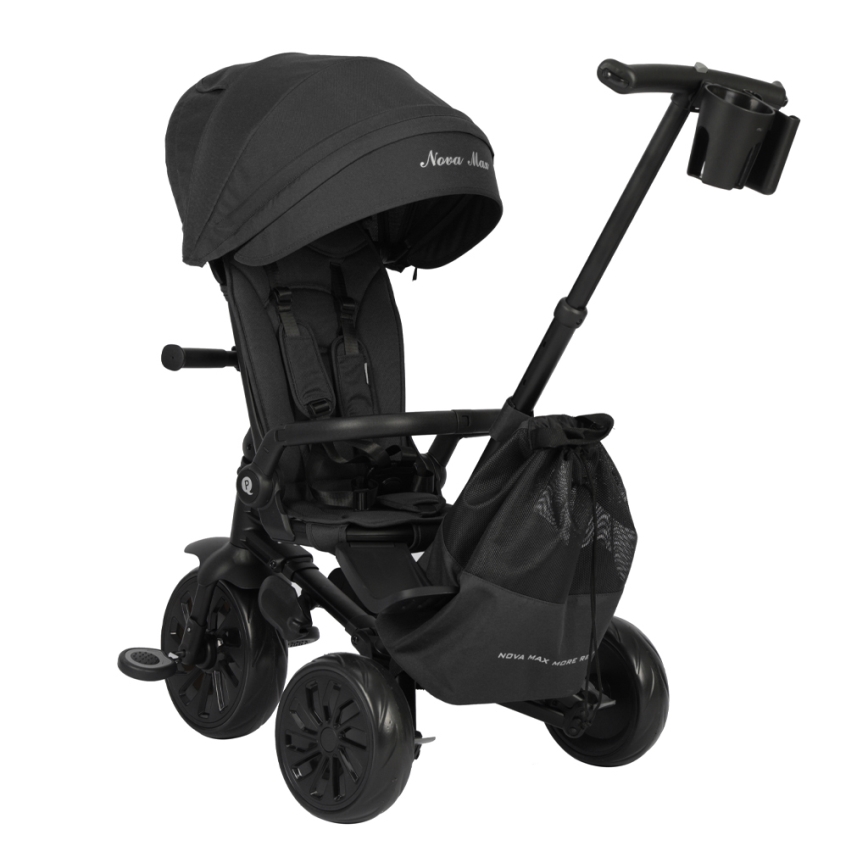 QPlay - Triciclo infantil 5 en 1 NOVA MAX negro