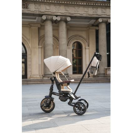 QPlay - Triciclo infantil 7 en 1 COMFO MAX beige