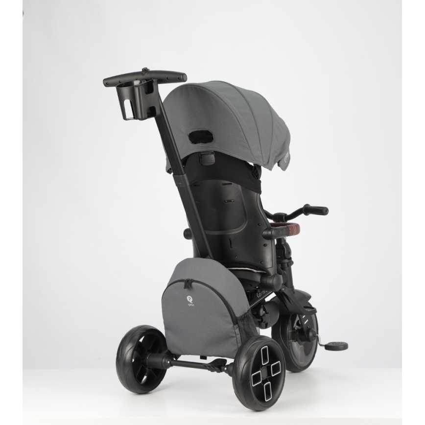 QPlay - Triciclo infantil 7 en 1 COMFO MAX gris