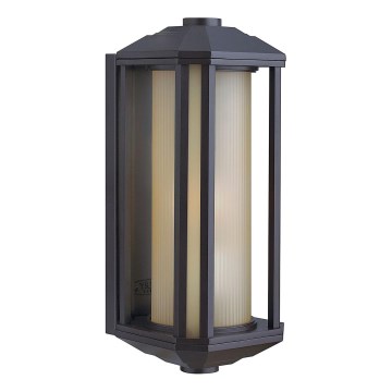 Quintiesse - Aplique de pared exterior CASTELLE M 1xE27/60W/230V IP44 negro