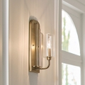 Quintiesse - Aplique de pared KIMROSE 1xE14/40W/230V dorado