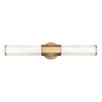 Quintiesse - Aplique LED de pared para baño FACET 2xLED/12W/230V IP44 dorado