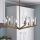 Quintiesse - Lámpara colgante con barra NYE 6xE14/40W/230V Ø 71,1 cm acabado en dorado