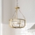 Quintiesse - Lámpara colgante con cadena ROUX 3xE27/60W/230V Ø 40,6 cm, color dorado
