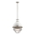 Quintiesse - Lámpara colgante con varilla TOLLIS 1xE27/40W/230V, Ø 40,8 cm, cromo mate