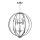 Quintiesse - Lámpara colgante LED suspendida por cable MONDO 8xG9/3W/230V diámetro 71,3 cm cromo brillante