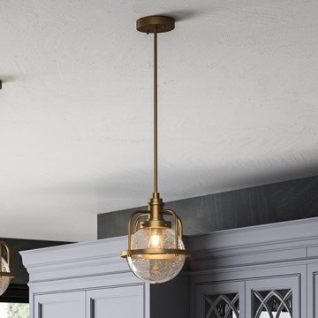 Quintiesse - Lámpara de exterior para poste TRIOCENT 1xE27/40W/230V Ø 24 cm IP44 acabado bronce