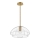 Quintiesse - Lámpara de techo con varilla LOTUS 1xE27/60W/230V Ø 40,7 cm dorada
