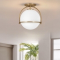 Quintiesse - Lámpara de techo SOMERSET 1xE27/60W/230V Ø 28,2 cm dorado
