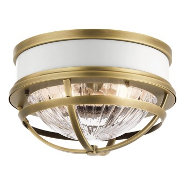 Quintiesse - Lámpara de techo TOLLIS 2xE27/40W/230V Ø 30,5 cm dorada
