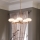 Quintiesse - Lámpara LED para baño en varilla PIM 5xG9/3W/230V, diámetro 71,1 cm, IP44, acabado dorado