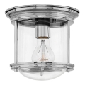 Quintiesse - Luminaria de techo para exterior HADRIAN 1xE27/60W/230V Ø 16,8 cm IP44