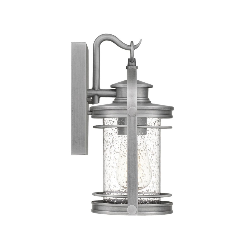 Quintiesse - Aplique de pared para exteriores BOOKER S 1xE27/60W/230V IP44 cromo mate