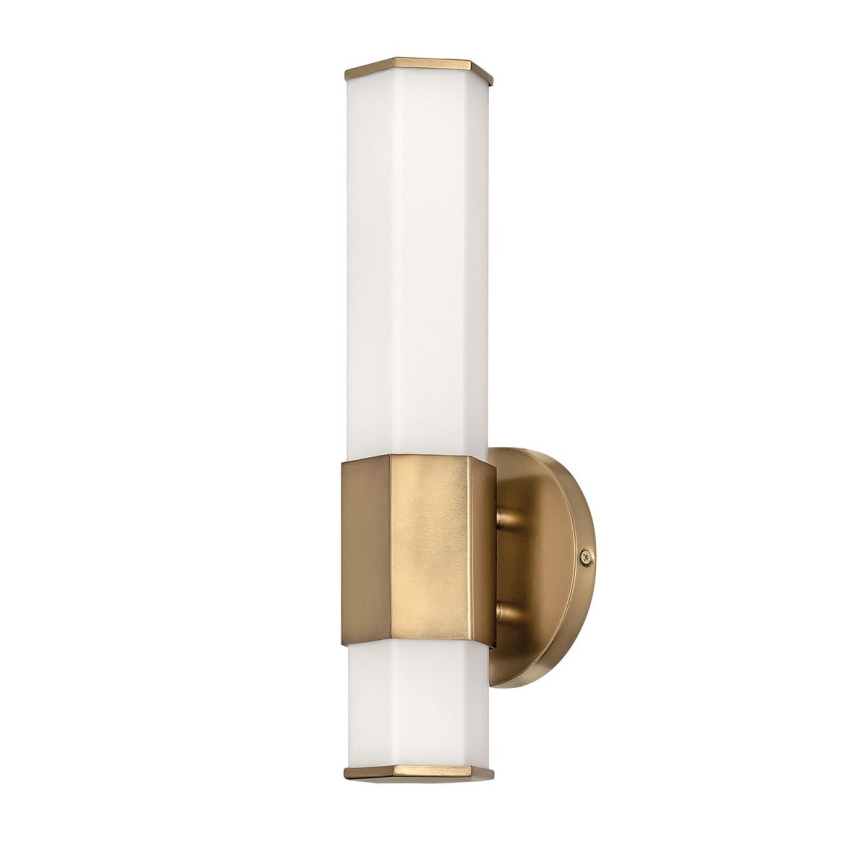 Quintiesse - Aplique LED de pared para baño FACET LED/12W/230V IP44 dorado
