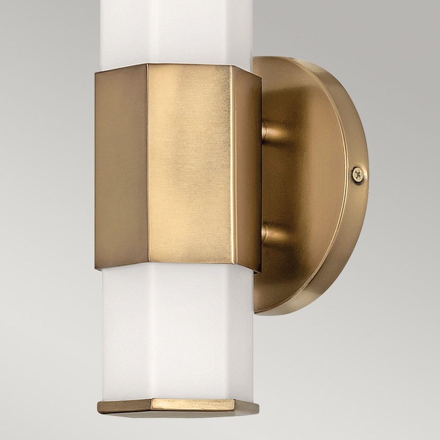 Quintiesse - Aplique LED de pared para baño FACET LED/12W/230V IP44 dorado