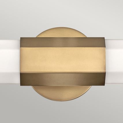 Quintiesse - Aplique LED de pared para baño FACET 2xLED/12W/230V IP44 dorado
