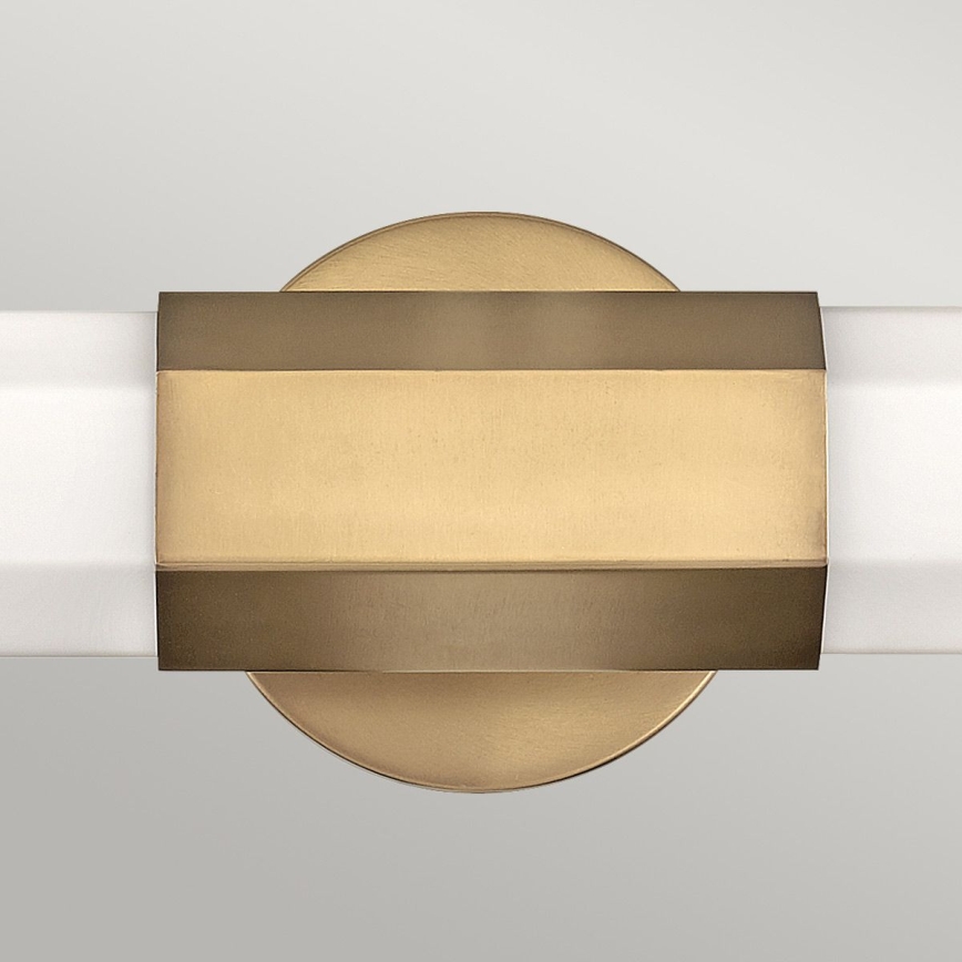 Quintiesse - Aplique LED de pared para baño FACET 2xLED/12W/230V IP44 dorado
